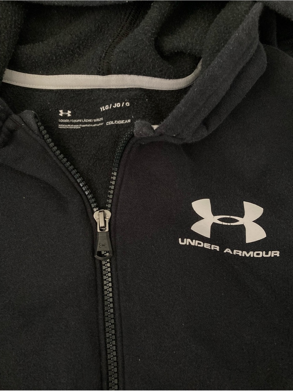 BUNDLE: Boys Sz 12-14 School Clothes Under Armour Tees Joggers Hoodie Sweater - Picture 10 of 15
